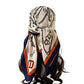 Large Equestrian Square Scarf 35 Inch Lightweight Fashion Neck Hair Shawl Wrap