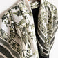 Large Botanical Square Scarf 35 Inch Lightweight Fashion Neck Hair Shawl Wrap