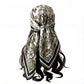 Large Botanical Square Scarf 35 Inch Lightweight Fashion Neck Hair Shawl Wrap