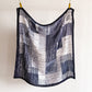 Large Abstract Square Scarf 35 Inch Lightweight Fashion Neck Hair Shawl Wrap