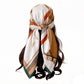 Horse Print Large Square Scarf Lightweight Neck Hair Shawl Wrap 35 x 35 Inch
