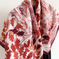 Landscape Floral Square Scarf Large Lightweight Neck Hair Shawl Wrap 35 Inch