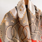 Horse Print Large Square Scarf Lightweight Neck Hair Shawl Wrap 35 x 35 Inch