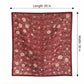 Floral Large Square Scarf Lightweight Head Neck Hair Wrap Shawl 35 Inch
