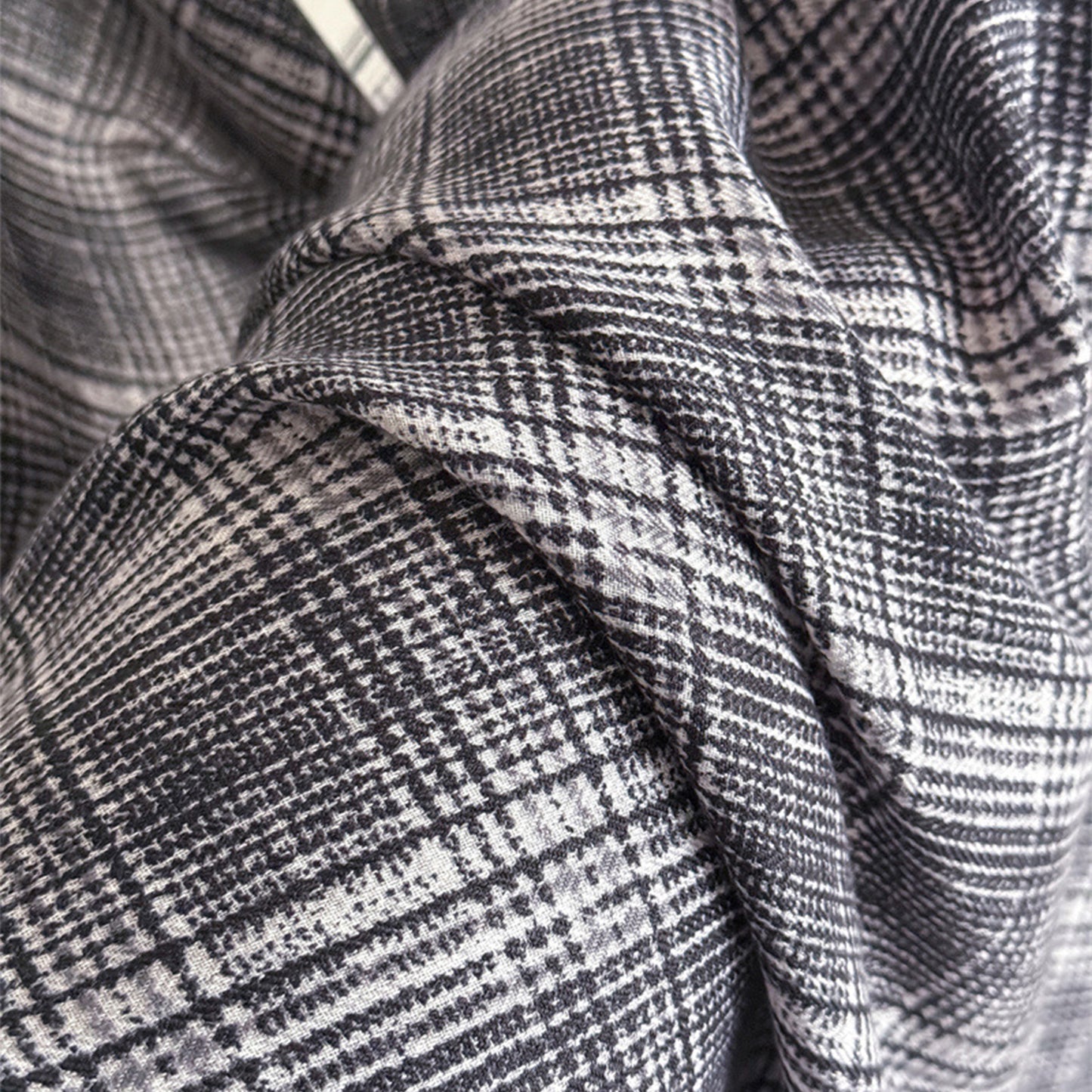 Plaid Large Square Scarf Lightweight Head Neck Hair Wrap Shawl 35 Inch