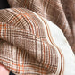 Plaid Large Square Scarf Lightweight Head Neck Hair Wrap Shawl 35 Inch