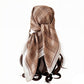 Plaid Large Square Scarf Lightweight Head Neck Hair Wrap Shawl 35 Inch