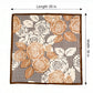 Floral Large Square Scarf Lightweight Head Neck Hair Wrap Shawl 35 Inch