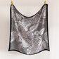 Floral Large Square Scarf Lightweight Head Neck Hair Wrap Shawl 35 Inch