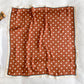 Polka Dot Square Satin Scarf Lightweight Hair Neck Fashion Accessory