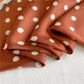 Polka Dot Square Satin Scarf Lightweight Hair Neck Fashion Accessory