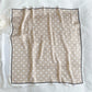 Polka Dot Square Satin Scarf Lightweight Hair Neck Fashion Accessory