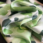 Abstract Print Square Satin Scarf Lightweight Hair Neck Accessory
