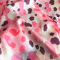 Abstract Print Square Satin Scarf Lightweight Hair Neck Accessory
