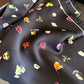 Floral Print Square Satin Scarf Lightweight Soft Hair Neck Accessory