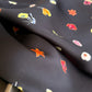 Floral Print Square Satin Scarf Lightweight Soft Hair Neck Accessory