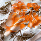 Floral Satin Square Scarf Lightweight Soft Hair Neck Wrap Accessory