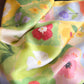 Floral Patchwork Satin Square Scarf Lightweight Soft Hair Neck Wrap Accessory