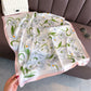 Floral Print Satin Square Scarf Soft Lightweight Hair Neck Wrap Fashion Accessory