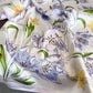Floral Print Satin Square Scarf Soft Lightweight Hair Neck Wrap Fashion Accessory