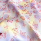 Butterfly Print Satin Square Scarf Lightweight Soft Hair Neck Wrap Fashion Accessory