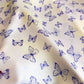 Butterfly Print Satin Square Scarf Lightweight Soft Hair Neck Wrap Fashion Accessory