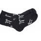 2-Pack Bow Pattern Crew Socks with Scalloped Trim and Contrast Details