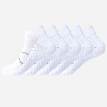 Active Women's Breathable Cushioned Ankle Socks with Arch Support