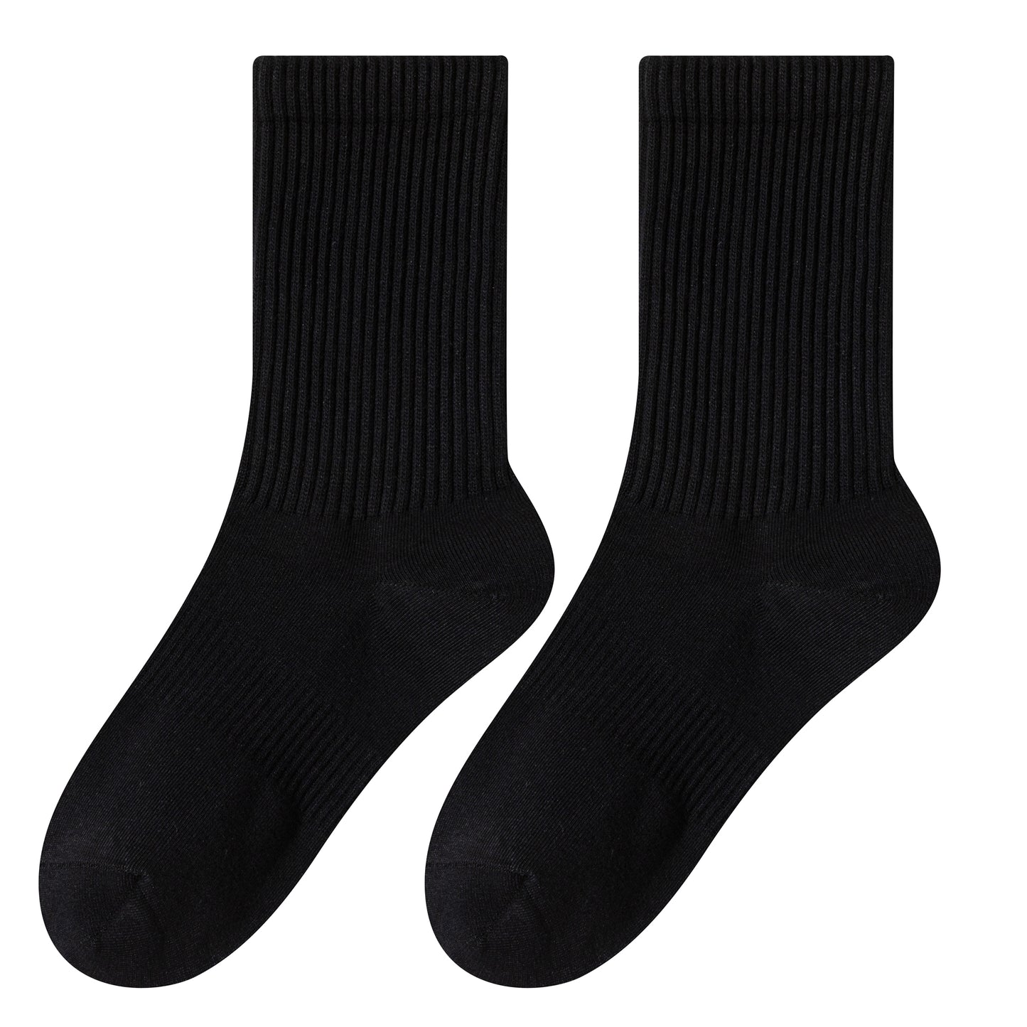 Women's Four seasons Dopamine Style Socks Solid Color for Stability and Comfort 2Pairs- One Size Fits Most,