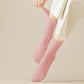 Women's Four seasons Dopamine Style Socks Solid Color for Stability and Comfort 2Pairs- One Size Fits Most,
