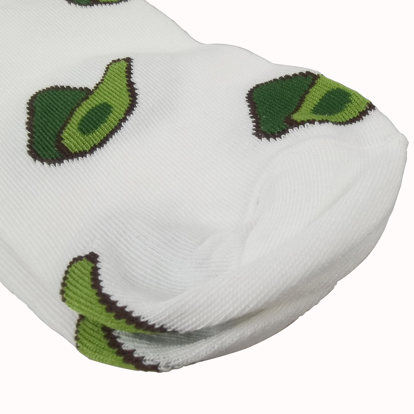 Women's Avocado Ankle Socks Non Slip Cotton for Casual Stability and Comfort 2 Pairs - One Size Fits Most