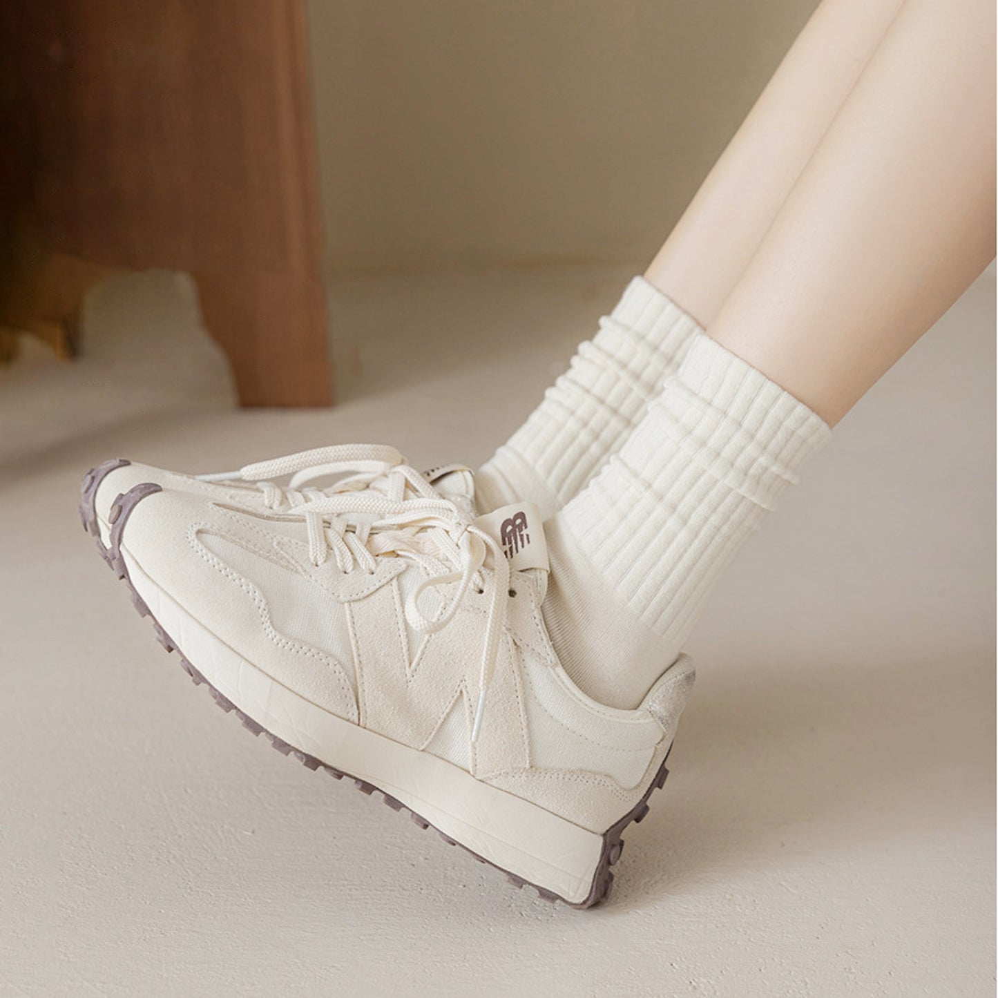 Women's Solid Low Cut Socks Non Slip Cotton for Casual Stability and Comfort 2 Pairs - One Size Fits Most