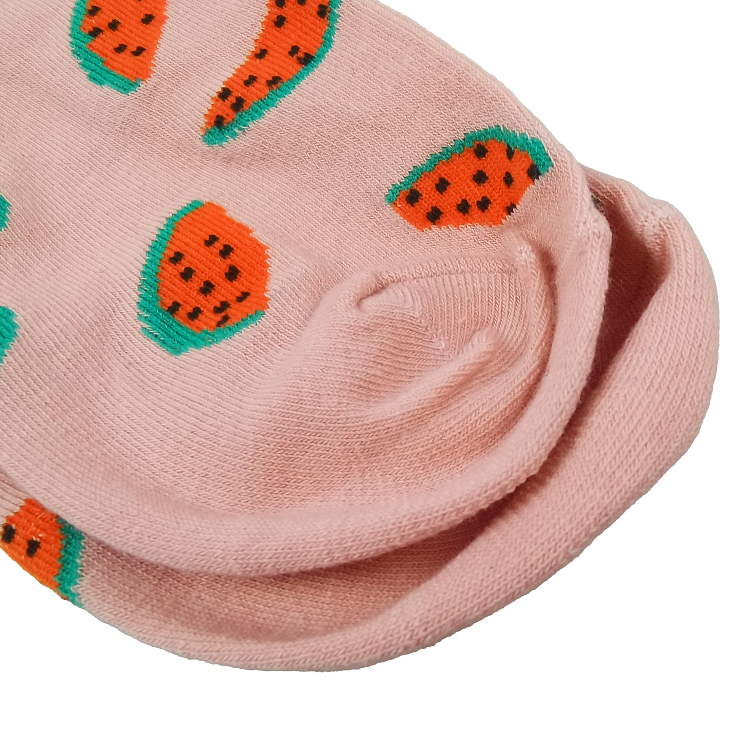 Women's Colorful Fruit Low Cut Socks Non Slip Cotton for Casual Stability and Comfort 2 Pairs - One Size Fits Most