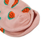 Women's Colorful Fruit Low Cut Socks Non Slip Cotton for Casual Stability and Comfort 2 Pairs - One Size Fits Most