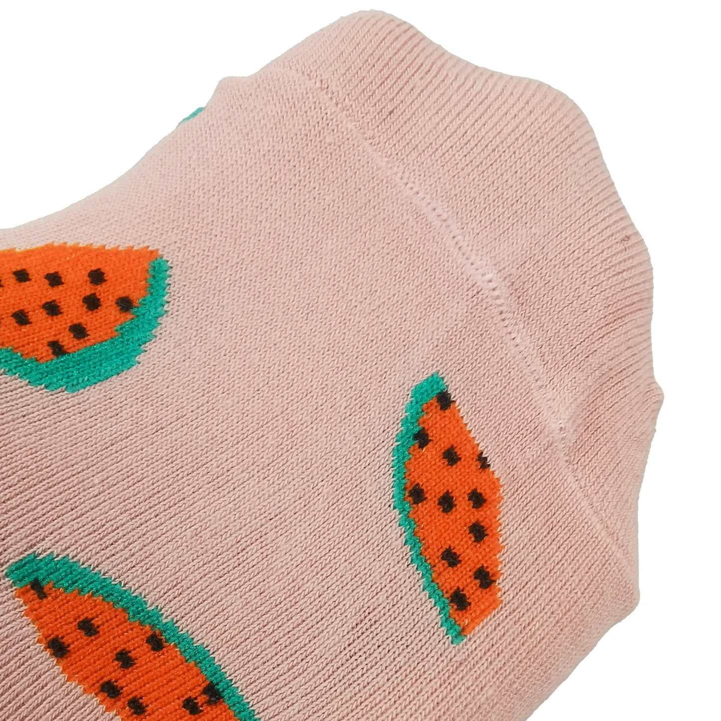 Women's Colorful Fruit Low Cut Socks Non Slip Cotton for Casual Stability and Comfort 2 Pairs - One Size Fits Most