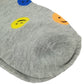 Women's Smile Face Low Cut Socks Non Slip Cotton for Casual Stability and Comfort 2 Pairs - One Size Fits Most