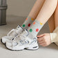 Women's Smile Face Low Cut Socks Non Slip Cotton for Casual Stability and Comfort 2 Pairs - One Size Fits Most