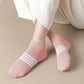Women's Ankle Socks Wicking Non Slip Cotton for Casual Stability and Comfort 2 Pairs - One Size Fits Most