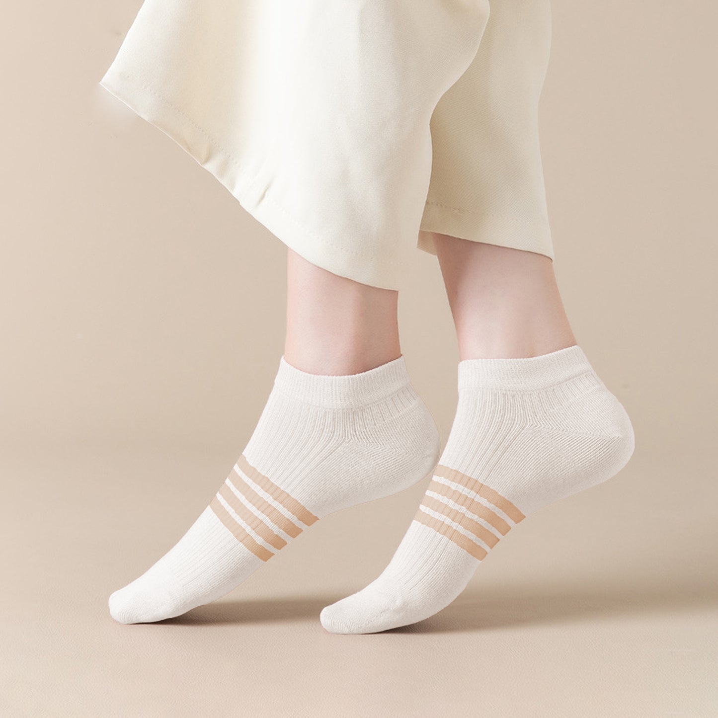 Women's Ankle Socks Wicking Non Slip Cotton for Casual Stability and Comfort 2 Pairs - One Size Fits Most