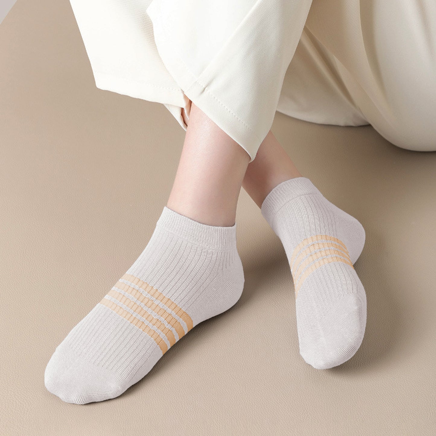 Women's Ankle Socks Wicking Non Slip Cotton for Casual Stability and Comfort 2 Pairs - One Size Fits Most