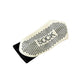 Women's Gradient Ribbed Crew Socks with Non-Slip Grip Bottom for Indoor or Studio Use