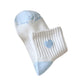 Women's Ribbed Ankle Socks with Contrast Toe and Heart Detail for Everyday Casual Wear
