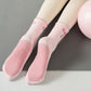 2-Pack Non-Slip Grip Socks with Bow Embroidery and Anti-Skid Dot Soles