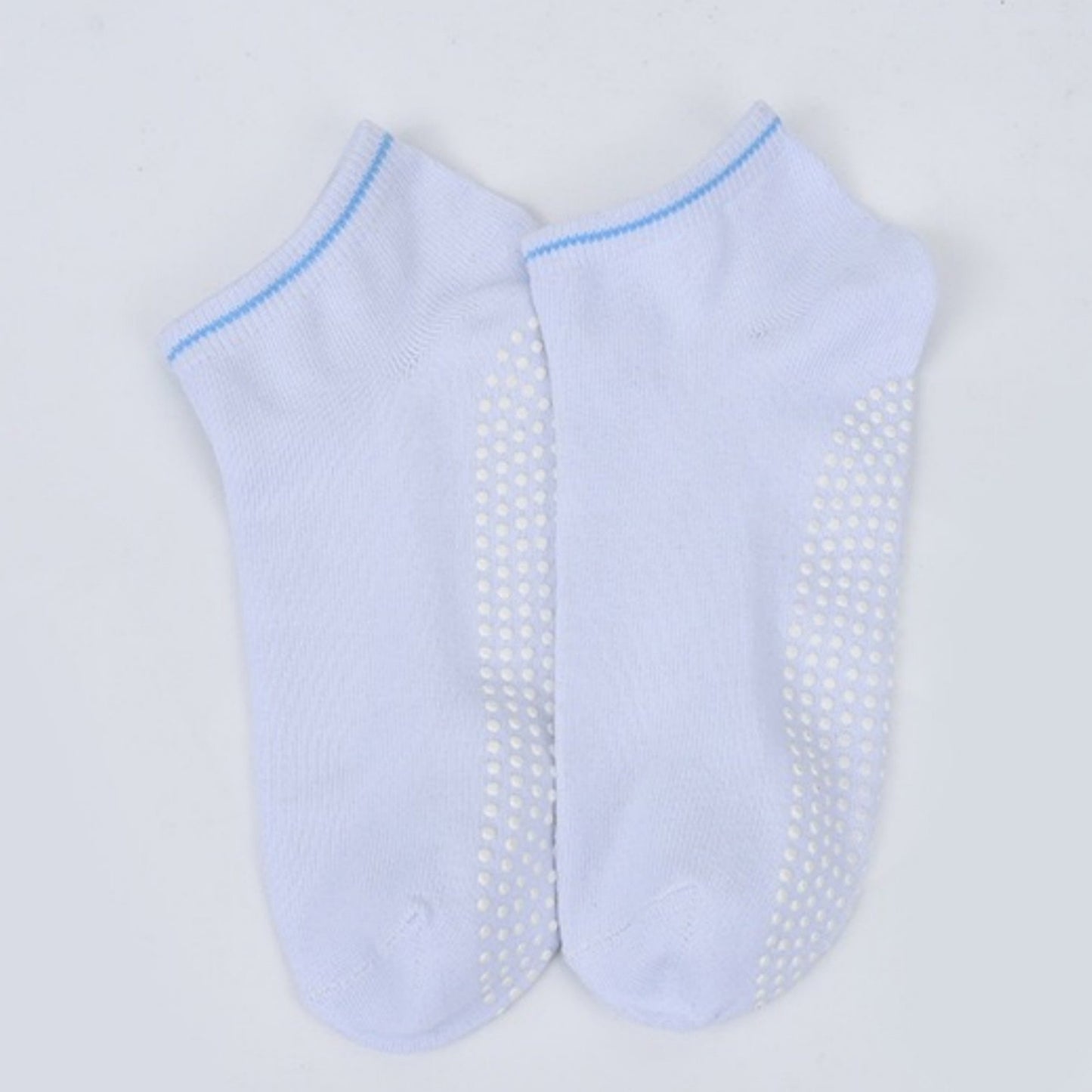 5-Pack Ankle Grip Socks with Non-Slip Soles for Everyday Indoor Comfort