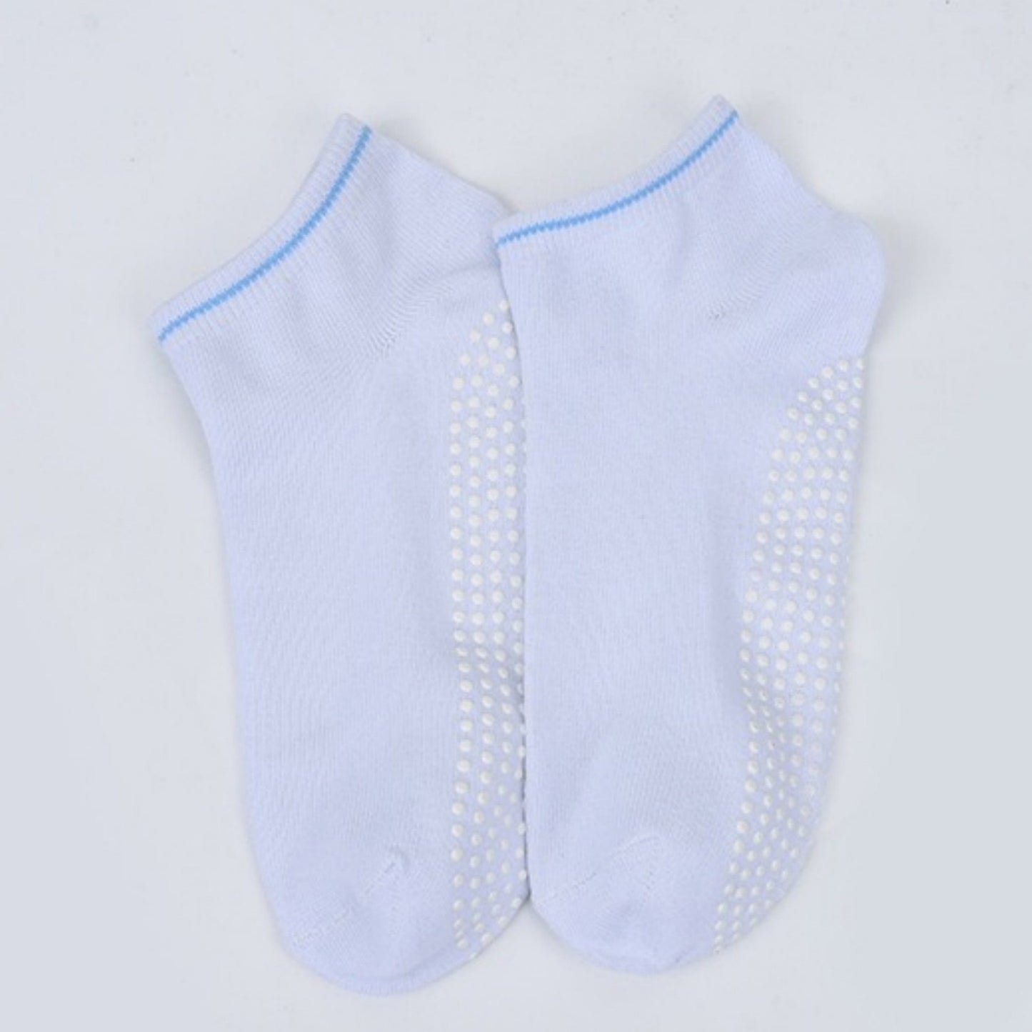 5-Pack Ankle Grip Socks with Non-Slip Soles for Everyday Indoor Comfort
