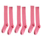 3-Pack Knee-High Ribbed Socks with Soft Stretch Knit Fabric and Lightweight Everyday Comfort