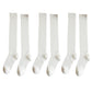 3-Pack Knee-High Ribbed Socks with Soft Stretch Knit Fabric and Lightweight Everyday Comfort