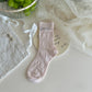 Women's Velvet Ankle Socks with Rhinestone Bow Accent and Soft Plush Texture for Elegant Everyday Wear