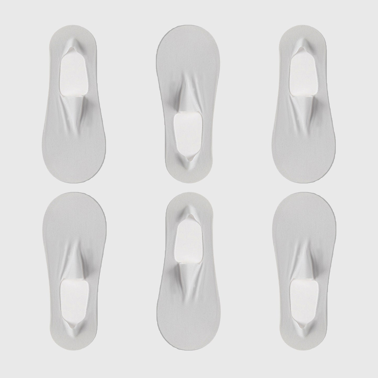 Invisible Non-Slip No-Show Socks 6pk
