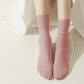 Soft White Slouchy Ankle Socks 6pk